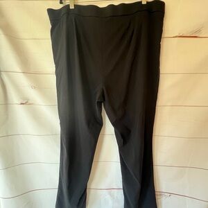 Black Wide-Leg Pants women avenue size24w